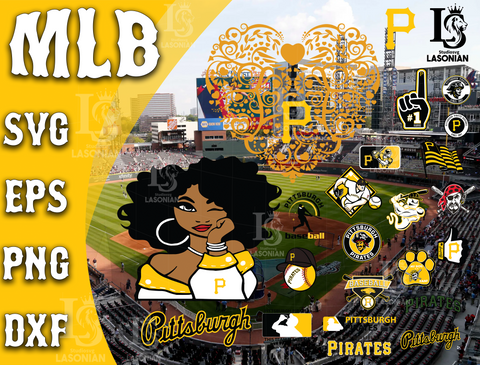Pittsburgh Pirates SVG Files, Cricut, Silhouette Studio, Digital Cut Files, New Jersey