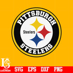 Pittsburgh Steelers circles svg,eps,dxf,png file