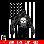 Pittsburgh Steelers hulk flag svg eps dxf png file