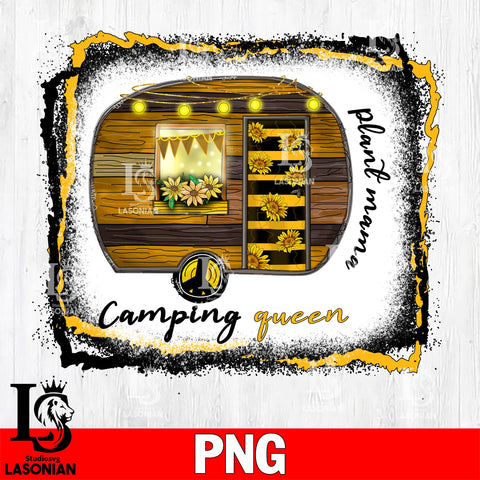 Plant mama camping queen  Png file