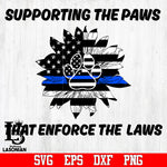Police supporting the paw that enforce the laws svg,dxf,eps,png file