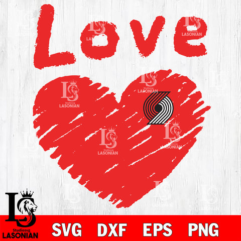 Portland Trail Blazers svg eps dxf png file