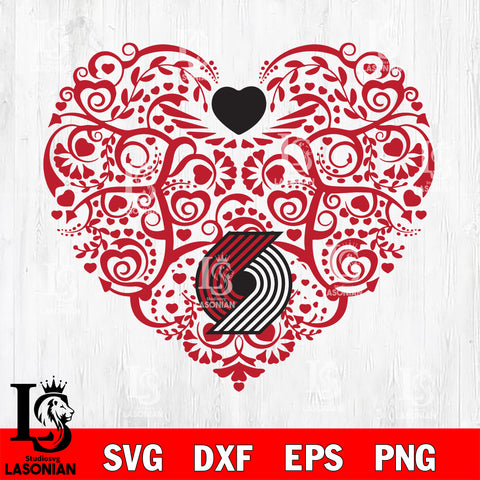 Portland Trail Blazers svg eps dxf png file