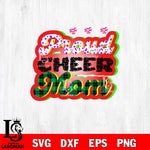 Proud Cheer 1  svg dxf eps png file