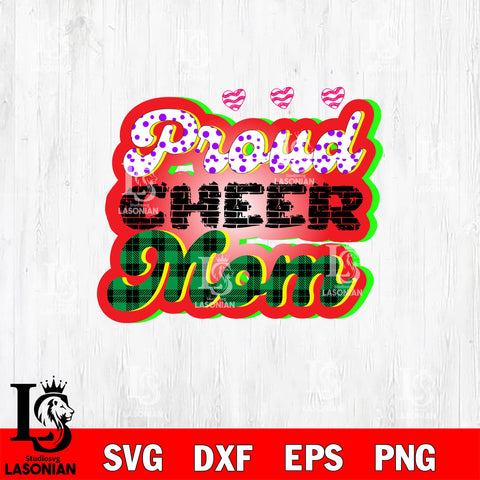 Proud Cheer 1  svg dxf eps png file