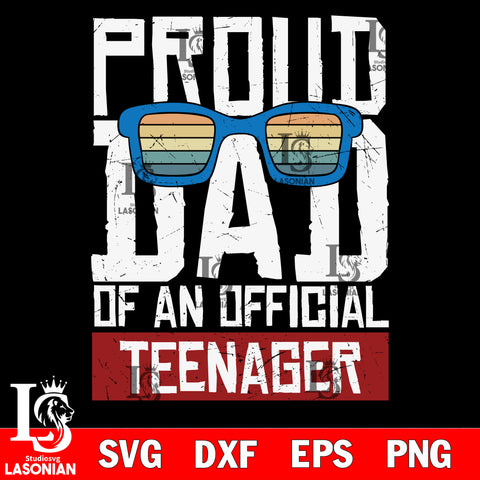 Proud Dad Of An Official  svg dxf eps png file Svg Dxf Eps Png file