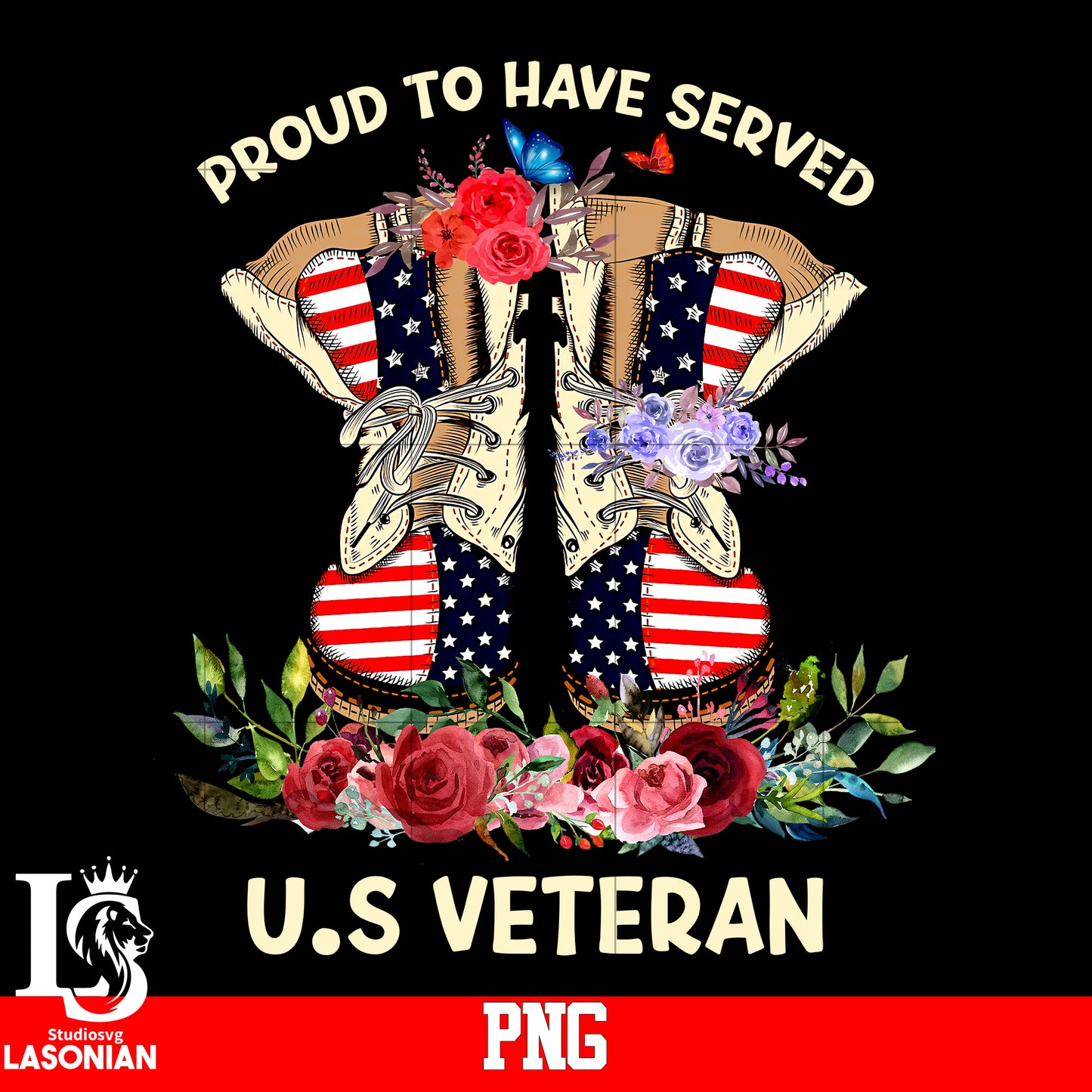Proud To Have Served U.s Veteran PNG file