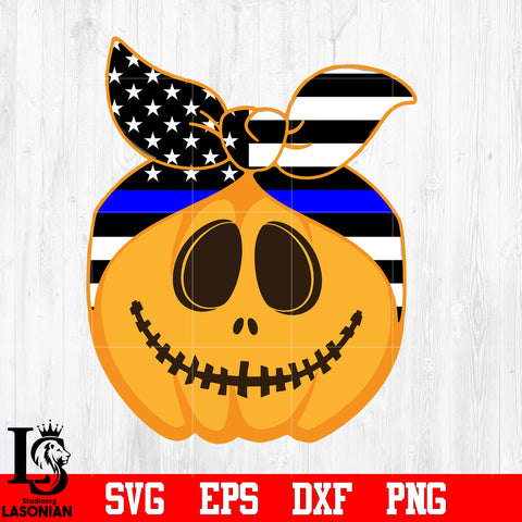 Pumpkin Police svg eps dxf png file