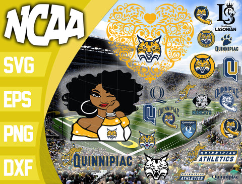 Quinnipiac Bobcats svg, bundle Quinnipiac Bobcats svg eps dxf png file, bundle ncaa svg, ncaa svg