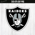 Logo Raider svg, Raiders girl svg, png, dxf eps, Football svg, cut file, cricut, silhouette, layered, digital file