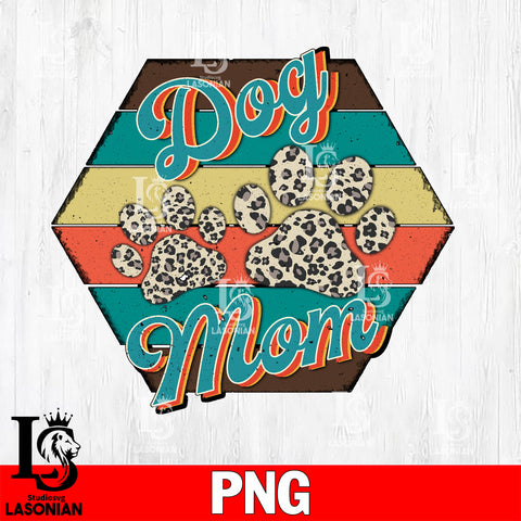Retro Dog Mom  Png file