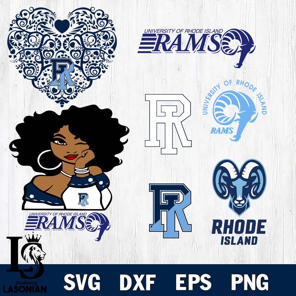 Bundle Rhode Island Rams svg eps dxf png file , Bundle NCAA – lasoniansvg