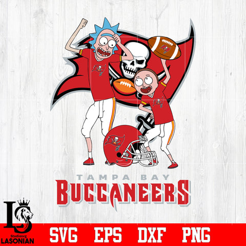 Rick and Morty Tampa Bay Buccaneers svg eps dxf png file