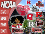 Bundle Rutgers Scarlet Knights svg eps dxf png file