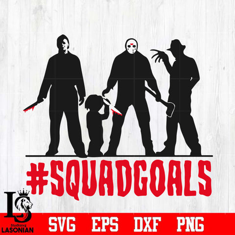 #SQUADGOALS SVG DXF EPS PNG FILE