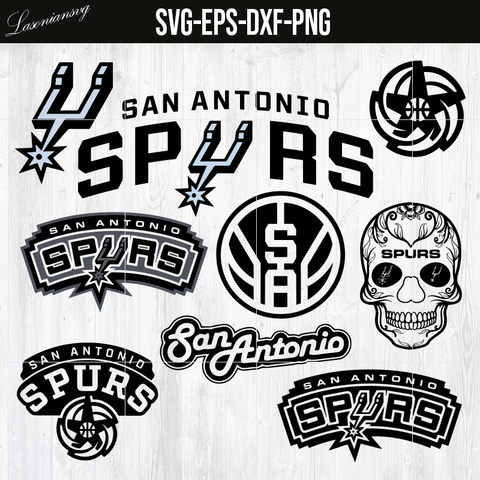 San Antonio Spurs Clipart, png, svg, dxf, eps, ai, Basketball, NBA, Team, Logos
