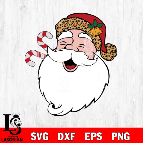 Santa Claus svg eps dxf png file , Digital download