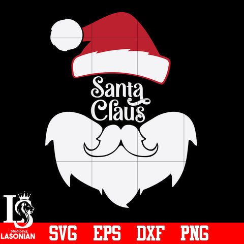Santa Claus Christmas svg eps dxf png file