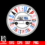 Save The USPS svg,eps,dxf,png file