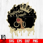 September queen Svg Dxf Eps Png file