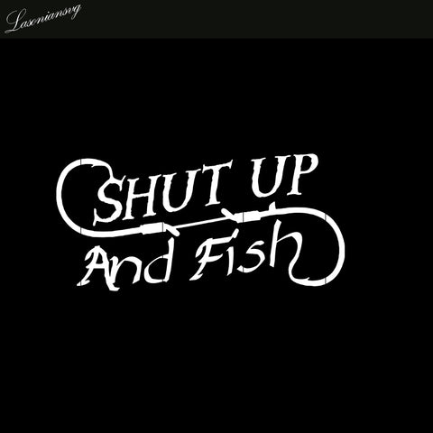 Shut Up And Fish PNG file