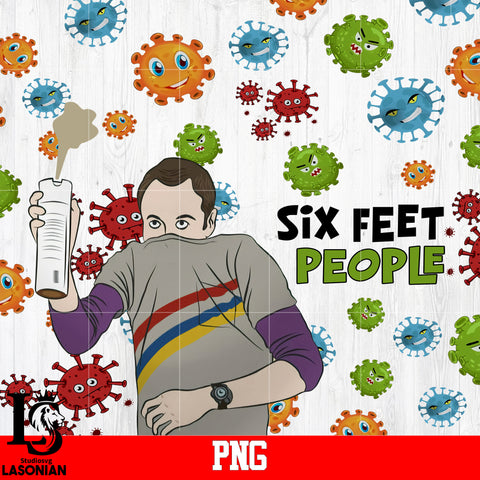 Six Feet People PNG file
