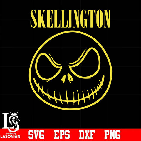 Skellington svg, png, dxf, eps digital file