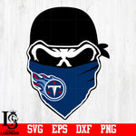 Skull Tennessee Titans svg,eps,dxf,png file