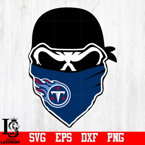 Skull Tennessee Titans svg,eps,dxf,png file