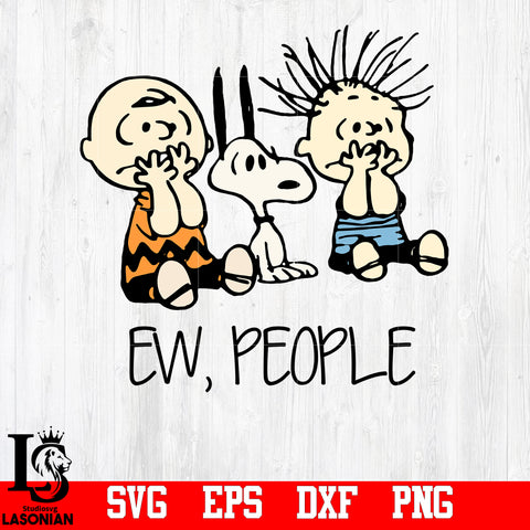 Snoopy EW,People svg,eps,dxf,png file