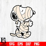 Snoopy Halloween svg eps dxf png file
