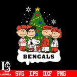 Snoopy The Peanuts Cincinnati Bengals Christmas svg eps dxf png file.jpg