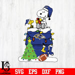 Snoopy merry christmas NFL Baltimore Ravens svg eps dxf png file