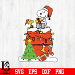 Snoopy merry christmas NFL Cleveland Browns svg eps dxf png file