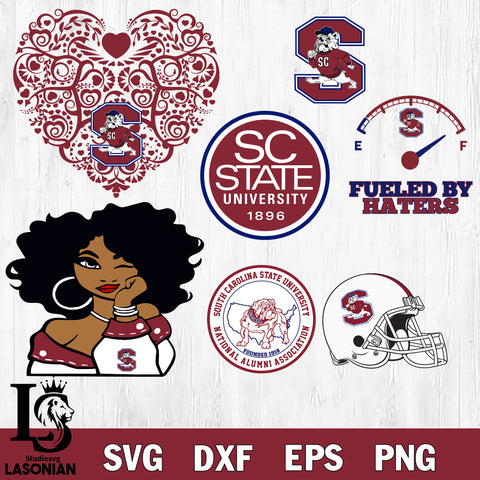 Bundle NCAA South Carolina State Bulldogs eps dxf png file