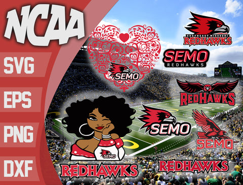 Bundle Southeast Missouri State Redhawks svg eps dxf png file
