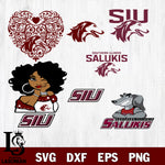 Southern Illinois Salukis svg eps dxf png file, bundle ncaa svg, ncaa svg