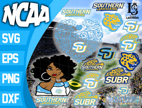 Southern Jaguars svg,bundle Southern Jaguars svg eps dxf png file, bundle ncaa svg, ncaa svg