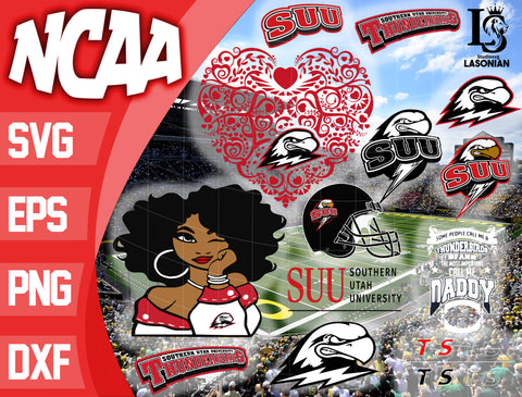Southern Utah Thunderbirds svg eps dxf png file, bundle ncaa svg, ncaa svg
