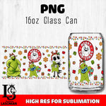 Stitch Oogie boogie jack  glass can PNG file, digital download