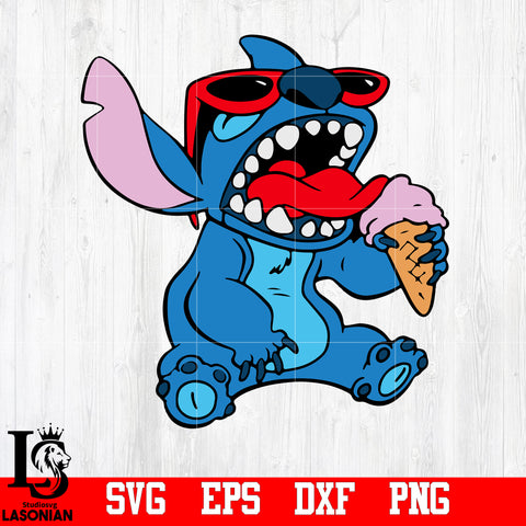 Stitch , Disney svg,eps,dxf,png file