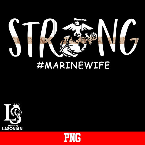 Strong Marinewife png file