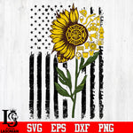 Sunflower firefighter svg eps dxf png file