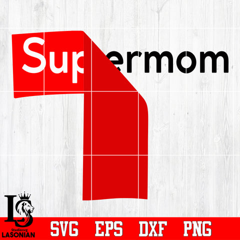Supermom Svg Dxf Eps Png file