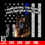 Supporting The Paws That Enforce The Laws PNG file