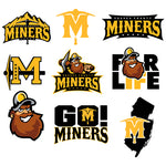 Sussex County Miners Baseball Set Design SVG Files, Cricut, Silhouette Studio, Digital Cut Files, New Jersey