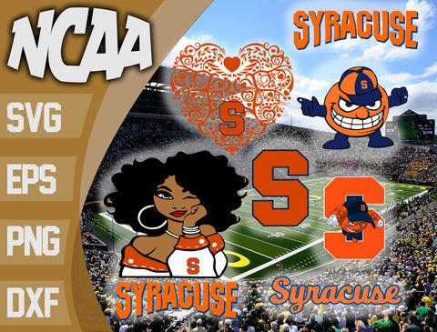 Bundle Syracuse Orange svg eps dxf png file