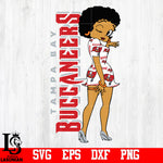 Tampa Bay Buccaneers Fashion Girl svg,eps,dxf,png file