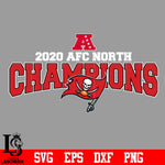 Tampa Bay Buccaneers 2020 AFC North Champions Svg Dxf Eps Png file