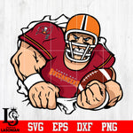 Tampa Bay Buccaneers football player Svg Dxf Eps Png file